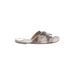 J.Crew Factory Store Sandals: Tan Jacquard Shoes - Women's Size 8