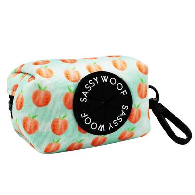 Sassy Woof Dog Waste Bag Holder - Peach Please - Orange