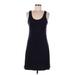 MICHAEL Michael Kors Casual Dress - Shift: Black Solid Dresses - Women's Size Medium