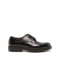 Lace-up Leather Derby Shoes - Black - Doucal's Lace-Ups