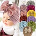 Baby Stirnband Sommer Nette Blumen Bögen Baby Mädchen Stirnbänder Elastische Bowknot Neugeborenen Haarband Turban Set Haar Zubehör