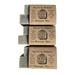 Bee The Light SimpleMan MGF3 Soap Bar (Mountain Mint) - Menâ€™s soap with Organic & Fair Trade Essential Oils - All Natural Handmade Man Bath Soap Bars-Pack of Six 2.5 Ounce bars(15 Ounces Total)