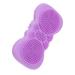 Gongxipen 1Pc Silicone Bath Brush Body Cleaning Brush Hair Scrubber Bath Supply