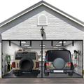 16x7FT/8x7FT Garage Screen Door Mesh Magnetic Garage Door Screen Magnetic Closure Fiberglass Garage Screen Doors for 2 Car Garage Pull Down for Patio, Porch, Window to Keep Bugs Out