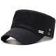 Men's Flat Cap Sun Hat Trucker Hat Black Navy Blue Cotton Fashion Casual Street Daily Plain Adjustable Sunscreen Breathable