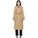 Tan Oversized Trench At