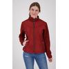 Strickfleecejacke DEPROC ACTIVE "LAKE RODELL WOMEN", Damen, Gr. 40 (M), rot, 100% Polyester, sportlich, tailliert, Langarm gerader Abschluss mit innenliegendem Gummizug, Jacken, auch in Großen Größen erhältlich