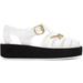 White Jelly Sandals