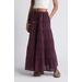 Free-est Simply Smitten Tiered Cotton Maxi Skirt