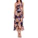 Femme Floral Yoryu Ruffle Hem Dress