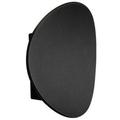 Wall Lamp Modern Round Simple Bedroom Bedside Lamp Nordic Personality Living Room Corridor Aisle(Black)