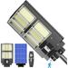 300W Solar Street Lights Outdoor IP67 Waterproof 3000LM Brightness 7000K Color Temperature for Outdoor LED Street Lighting. Dusk to Dawn with Motion Sensor and Remote Control.