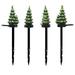 Lights Garden Christmas Tree Garden Solar Decoration Lights Inserted light