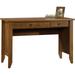 Shoal Creek Computer Desk Oiled Oak Finish