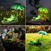 Teissuly Solar Frogs Garden Decor Light Outdoor Statue Solar Light Sculpture Lights Solar Frogs Pond Statues Cute Frogs Lights Funny Creatives Frogs For Yard Lawns Patio