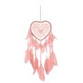 Tantouec Hanging Decor Dream Wind Chimes Colorful Feathers Dream Wind Chimes Home Room Wall Decoration Outdoor Wind Chimes Dream Catcher Pendant (Luminous Style)