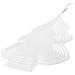 Ornament Garden Trim Wind Spinner Blank Christmas Tree White Aluminum