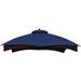 High Performance Replacement Canopy Top for Lowe s Allen Roth Heavy Duty Gazebo Roof Gazebo Top with Air Vent 10X12 Gazebo Cover #GF-12S004B-1 Replacement Top Only