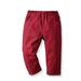 Esaierr Baby Kids Boys Spring Casual Pants Toddler Fall Cotton Trousers Infant Solid Color Long Uniform Pants for 9M-10T