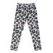 JWZUY Toddler Boys Girls Full Length Leggings Casual Leopard Camo Print Leggings Pants Elastic Waist Thin Stretch Trouser White 4-5 Years