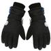 Toddler Girls Boys Snow Gloves Fleece Sherpa Lined Color Block Ski Winter Gloves Winter Warm Waterproof Windproof Gloves