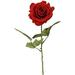Real Touch Rose Artificial Single Spray Set Of 2 (Red X 2 Pcs)