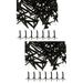 Plastic Claw Accessories Component Chicken Stuff Stand Out Replacement Parts Claws Toy 100 Pcs