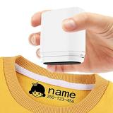 Zynic 1Pc Name Stamp Name Stamp For Clothing Name Stamp Personalized Stamp For Kids Cloths Fabric Stamper For Clothes