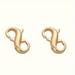 ACMDL 2pcs/4pcs/6pcs Lobster Clasp Necklace Bracelet Extender Sterling Silver Necklace Connector Bracelet Extender Clasps White Gold Plated Closures Claw For DIY Jewelry Repairing