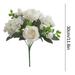 Komiseup Artificial Peony Flowers Fake Peonies Silk Flowers Bouquets for Wedding Home Table Party Window Decoration Mother s Day Gift