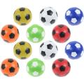 Qumonin 12pcs Table Game Footballs Table Game Balls Desk Ball Game Accessories Replaceable Table Soccer Balls