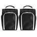 2 Pcs Golf for Travel Zippered Sports Shoe Carrier Bags Golf Shoe Tote Golf Accessories