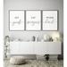 3 Pieces Canvas Print Set Goals Say Prayers Work Hard Poster Painting Inspirational Pictures Office Wall Art Gifts Artwork Wall Decor for Office Home Decor with Inner Frame