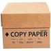 x 11 copy paper 20 lb 92 brightness 5000/carton (324791)
