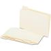 UNV15115EE 1 Ply Top Tab 1/5 Cut Assorted File Folders - Legal Manila (100/Box)