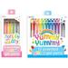 Ooly Scented Gel Pen Bundle of 18 Pens Includes Scented Yummy Yummy Glitter Gel Pens Set of 12 & Totally Taffy Pastel Pens Set of 6 1.00mm NIB Gel Pens Art & stationery Supplies [Variety Bundle 1]