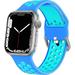 YuiYuKa Sport Bands Compatible with Apple Watch Band iWatch Bands 49mm 45mm 44mm 42mm 41mm 40mm 38mm Women Men Adjustable Soft Silicone Sport Band for iWatch Series 9 8 7 6 5 4 3 2 1 SE Ultra
