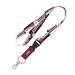 WinCraft Mississippi State Bulldogs Color Block Lanyard with Detachable Buckle