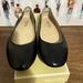 Michael Kors Shoes | Michael Kors Gillian Black Size 7 Leather Flat Nwb | Color: Black | Size: 7