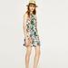 Zara Dresses | New Zara Floral Dress Size Xs Or L | Color: Green/Yellow | Size: Various