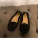 Nine West Shoes | Black Suede Nine West Laser Cut Loafers / Moccasins. | Color: Black | Size: 7.5