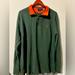 Polo By Ralph Lauren Sweaters | Men’s Lg-Army Green Polo Ralph Lauren-Zip Collar Sweater | Color: Green/Orange | Size: L