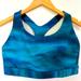 Athleta Intimates & Sleepwear | Athleta Sports Bra Size Large | Color: Blue/Green | Size: L