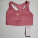 Nike Intimates & Sleepwear | Nike Dri-Fit Swoosh Bra High Support Non Padded Pink Womens Size S New | Color: Pink | Size: S