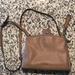 Nine West Accessories | Nine West Tan Crossbody Adjustable Strap Purse | Color: Tan | Size: Os