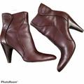 Nine West Shoes | Nine West Shopaholic3y Leather Boots Sz 9 | Color: Brown | Size: 9