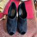 Nine West Shoes | Nine West Suede Ankle Boots Fall/Winter | Color: Black | Size: 5.5