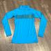 Nike Tops | Nike Pro Combat Fleece Lined 1/2 Zip Livestrong Pullover | Color: Blue | Size: S