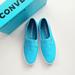 Converse Shoes | Converse Rio Slip Gnarly Blue White Canvas Slip Women's 5 | Color: Blue | Size: 5