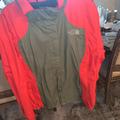 The North Face Jackets & Coats | North Face Rain Jacket | Color: Gray/Red | Size: L